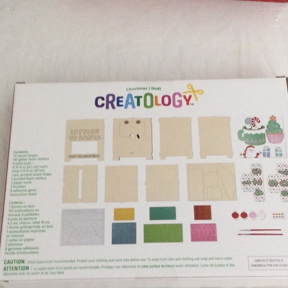 Colorful Educational Craft Set with Interactive Features - Picture 2 of 2